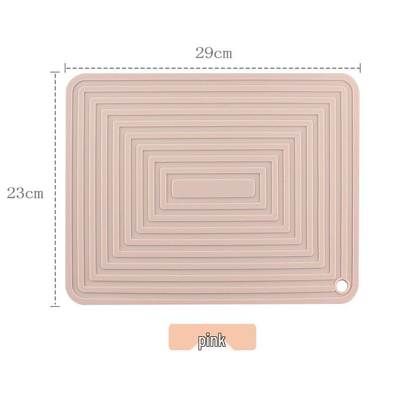 Nordic Style Silicone Heat-Resistant Kitchen Table Mat - Multi-functional Anti-Scald Pot and Bowl Pad