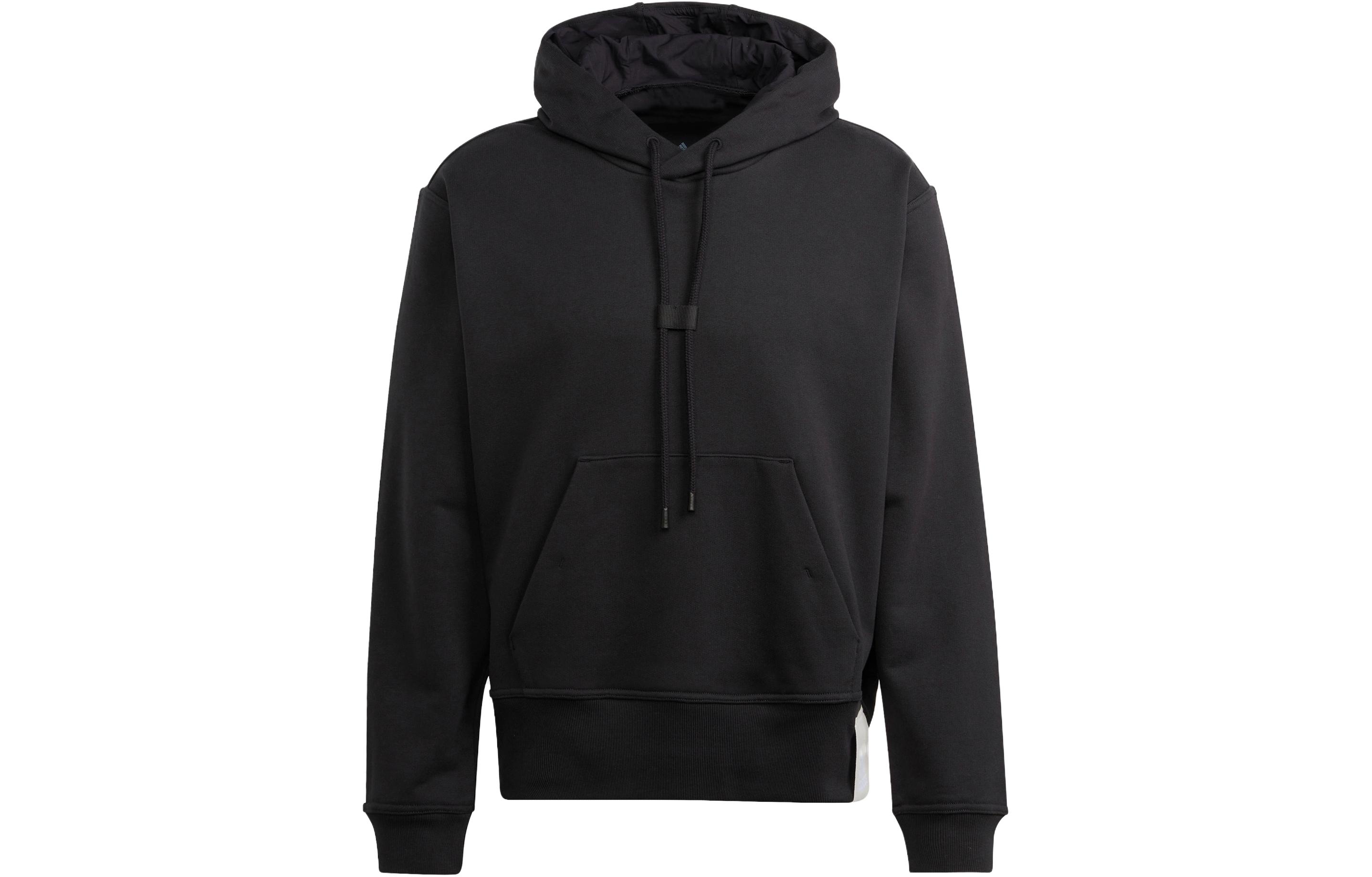 Adidas Lounge Sweatshirts Unisex Black Hooded Moderate Regular IC4084 M