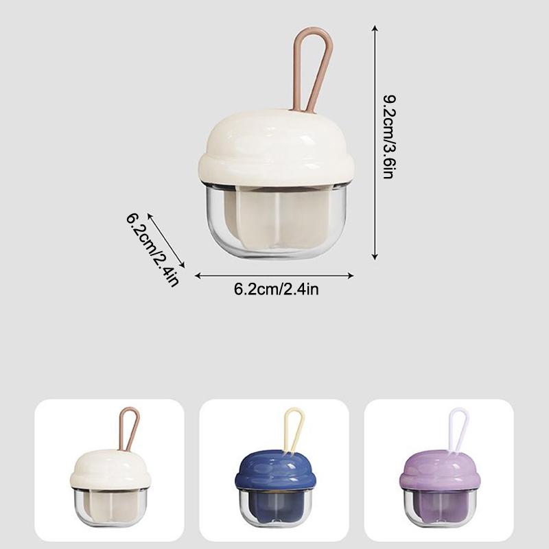 4 Grids Small Pill Cases Organizer Box Weekly Travel Pill Organizer Portable Pocket Pill Case Holder Plastic Container Box