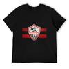 Zamalek Soccer Foot Ball Fans Giza Egypt Short Sleeves