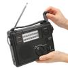 Crank Radio Portable FM AM WB Band Multi Powered Emergency Radio with LED Light for Outdoor Camping