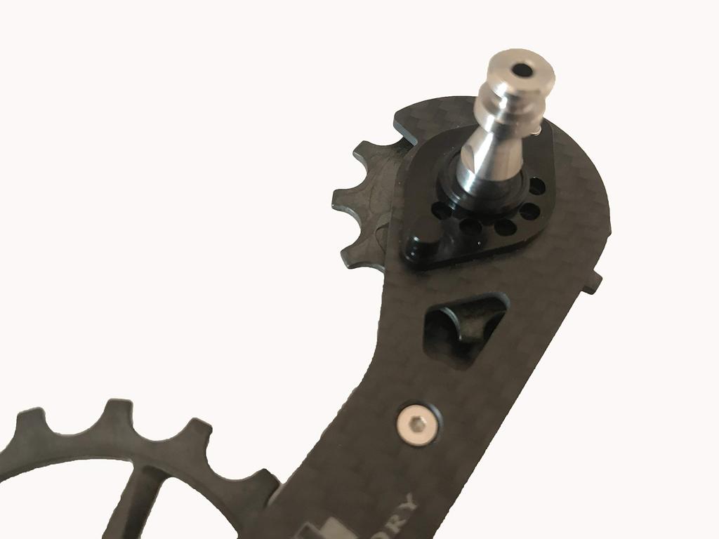 CarbonDryJapan Big Pulley Kit Short Cage Full Ceramic Bearing Matt V3+ R91/R80