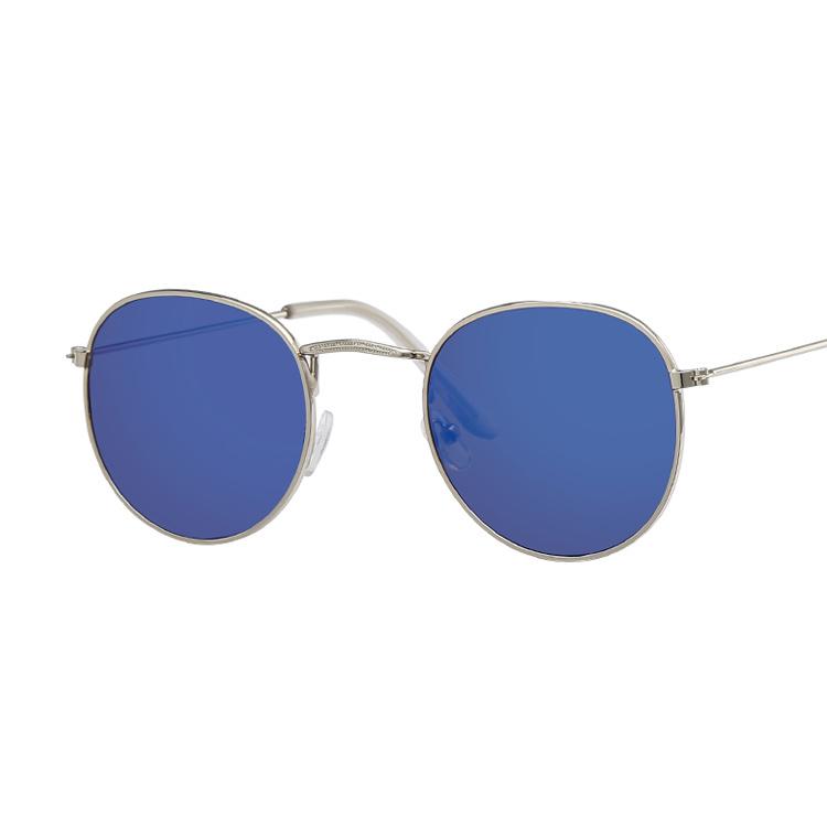

Classic Small Frame Round Sunglasses Woman/Man Brand Style Designer Alloy Mirror Sun Eyeglasses Women Male Vintage Modis Oculos Glasses