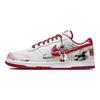 Nike Big Fairyland, Danju Stunning Low Top Skateboard Shoes Men's Red White 355152-150(Team257-)