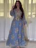 Middle Eastern Embroidered Muslim Women's Dress