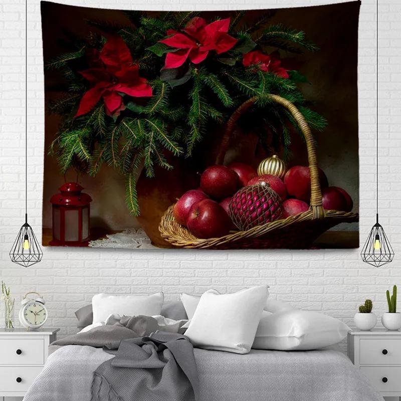 

Серия подвесных тканевых гобеленов в рождественском стиле 100x75cm