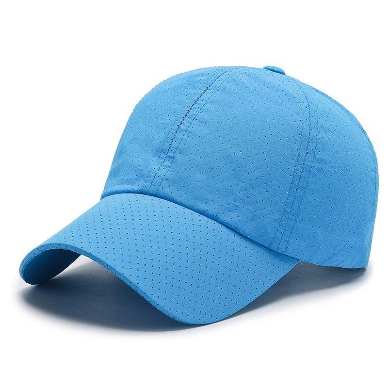 Gorra de Béisbol Unisex de Verano de Secado Rápido y Protección Solar para Cabezas Grandes