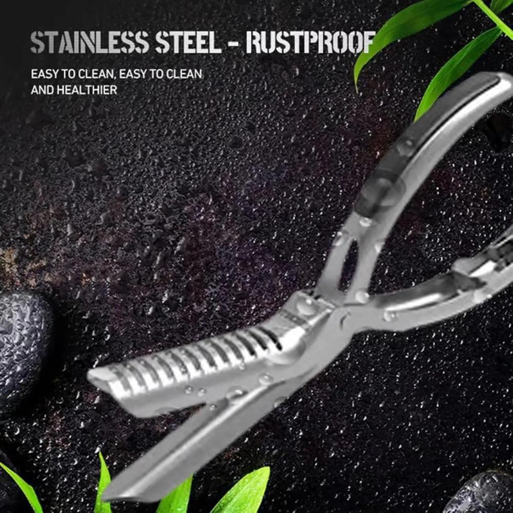 Stainless Steel Rib Membrane Remover Ergonomic Non-Slip Grip Rib Skinner  Chef Use