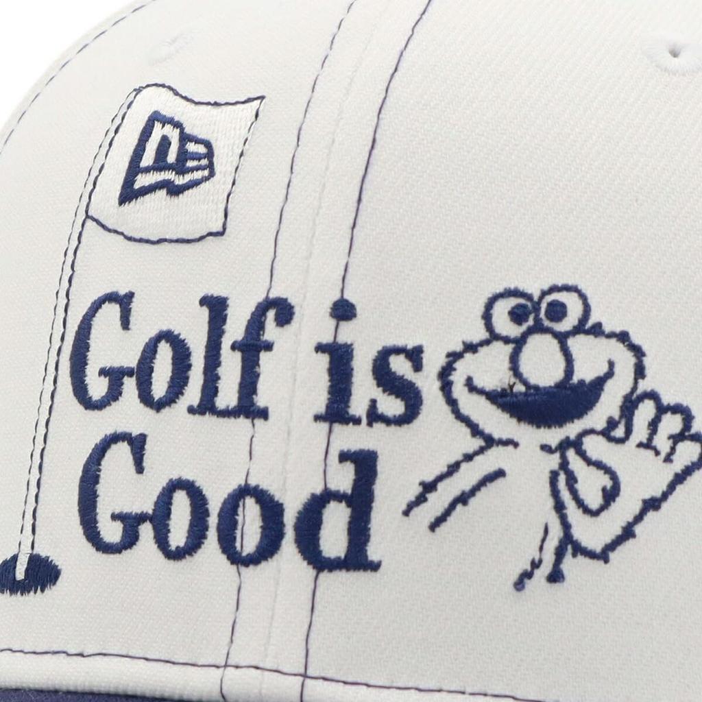 New Era Golf Sesame Street Optic GF SESAME GIG WHI NVY Cap, Collaboration, White, M/L, 950SS,