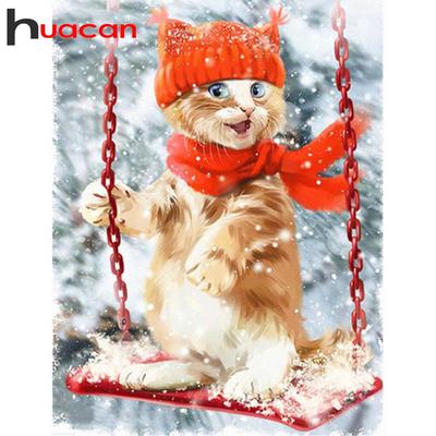 Full Square Diamond Painting Animal Cat 5d Diamond Embroidery Diamond Home Decor Gift