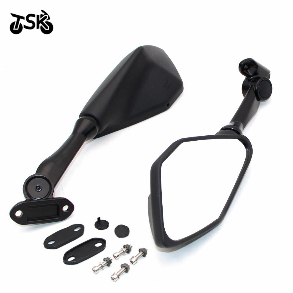 Rear Side Rearview Mirrors For Kawasaki Ninja ZX6R 636 300R EX300 ABS 2013 2014 2015 Motorcycle Accessories New