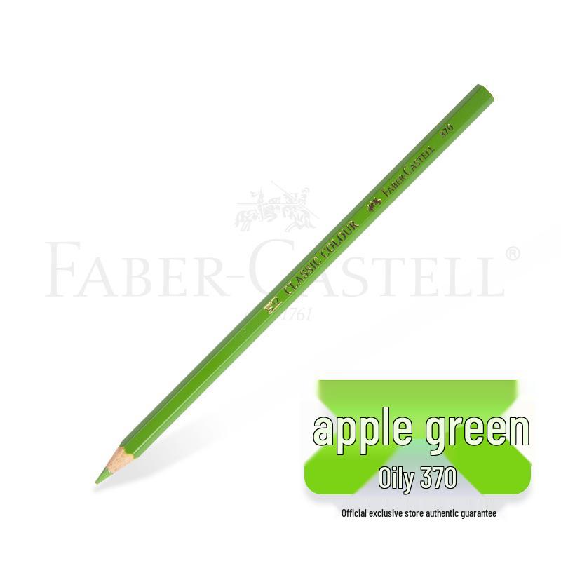 Faber-Castell Art Oil-Based Colored Pencils Set - Red, White, Black, and 60 Single and Complementary Colors.