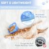 Adjustable Cat Cone Collar Pet After Surgery Lightweight Elizabethan Collars Soft Cute Cat Recovery Collar Protective Supplies