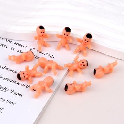 30 peças mini estatuetas de bebê enfeites de bebê reutilizáveis não comestíveis para topos de bolo para chá de bebê festa de revelação de gênero decoração de cupcake