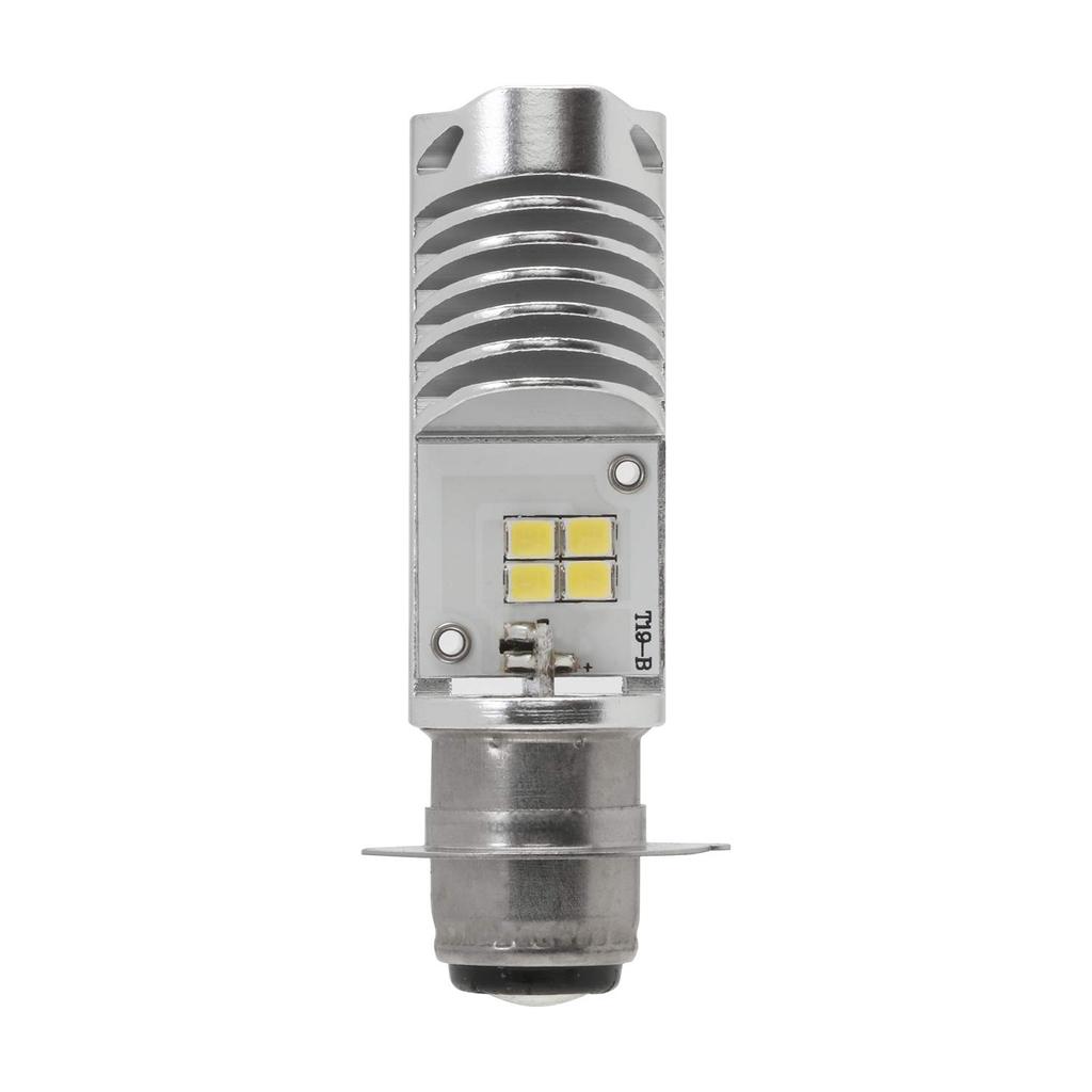PIAA Motorcycle Headlight Bulb, LED, 6000K, Dual Beam, 12V, 5/6W, H6M (PH7 Equivalent), 1 Bulb, MLE8