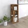 VidaXL Corner Cabinet Smoked Oak 33x33x100 Cm Engineered Wood 825828