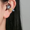 Elegant Flower Shaped Ear Clip Attachment For FreeClip 1 2 Earbuds Enhancer Sparkling Zircons Embellishment