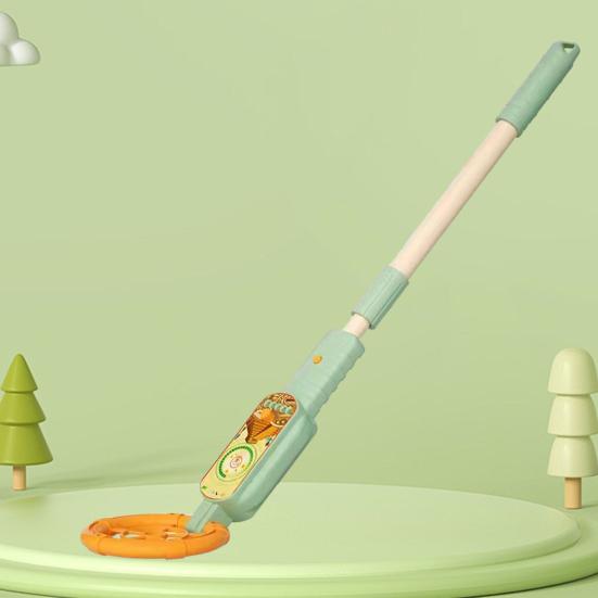 Kids Metal Detector with Light Sound Retractable Handle Handheld Metal Finder Tool Toddlers Outdoor Activity Beach STEM Toy Boys Girls Gift