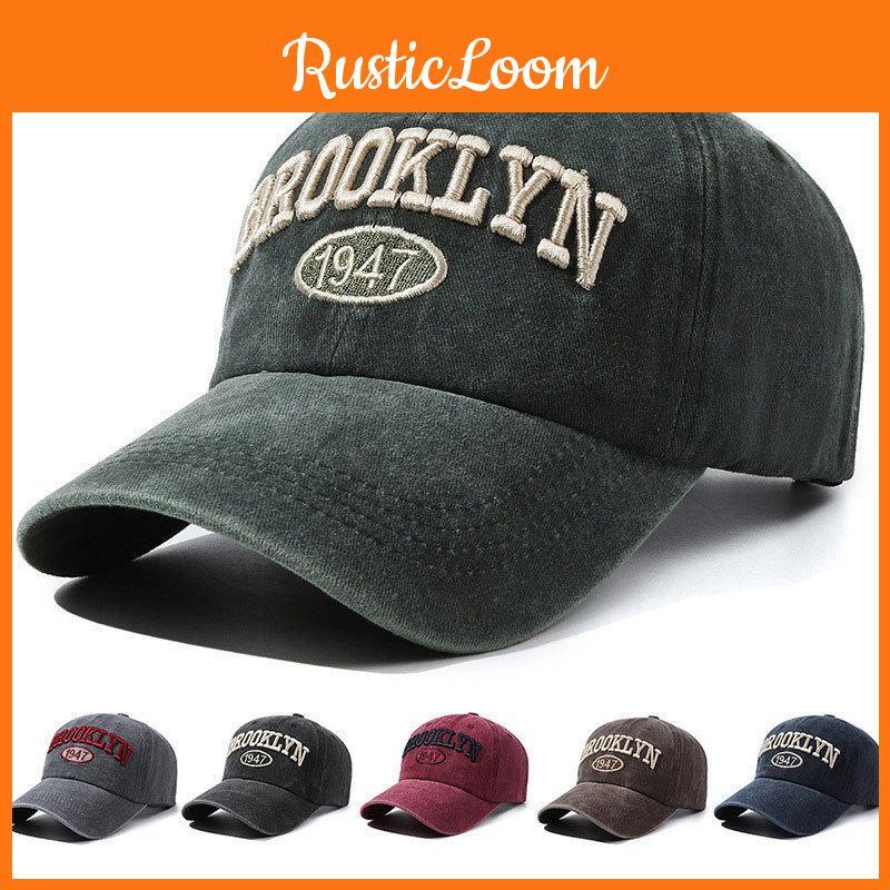 Embroidery Letter Brooklyn Baseball Cap Sun Protection Breathable Gifts Hat