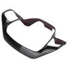 Steering Wheel Trim Frame Carbon Fiber Style Cover Replacement for Ford Focus 2019 2021