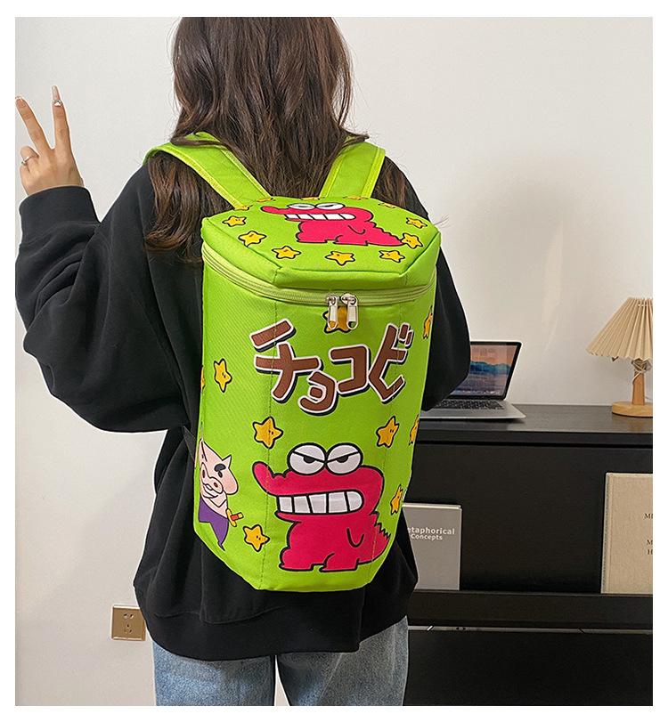 

Милый забавный рюкзак для учеников начальной школы, рюкзак с принтом маленького крокодила, школьный рюкзак большой вместимости для мальчиков и девочек
