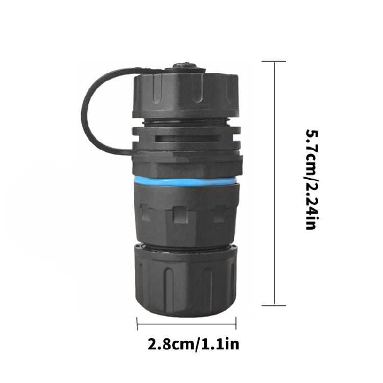 Shielded M23 RJ45 Cat6 Connector Coupler With Easy Assembly For Reliable Gigabit Data Transmission