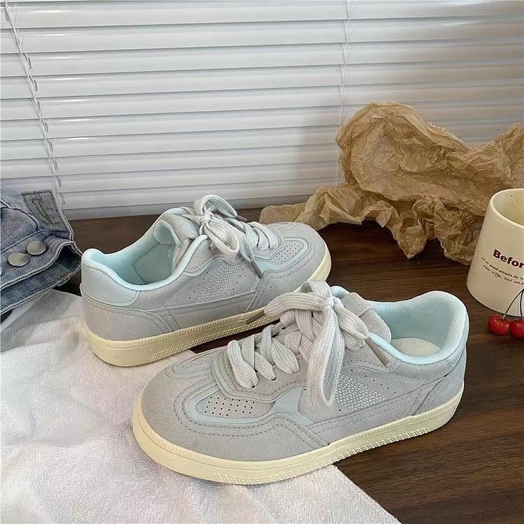 Retro Board Shoes Women Ins Summer New Breathable Versatile Student Sports Casual White Shoes