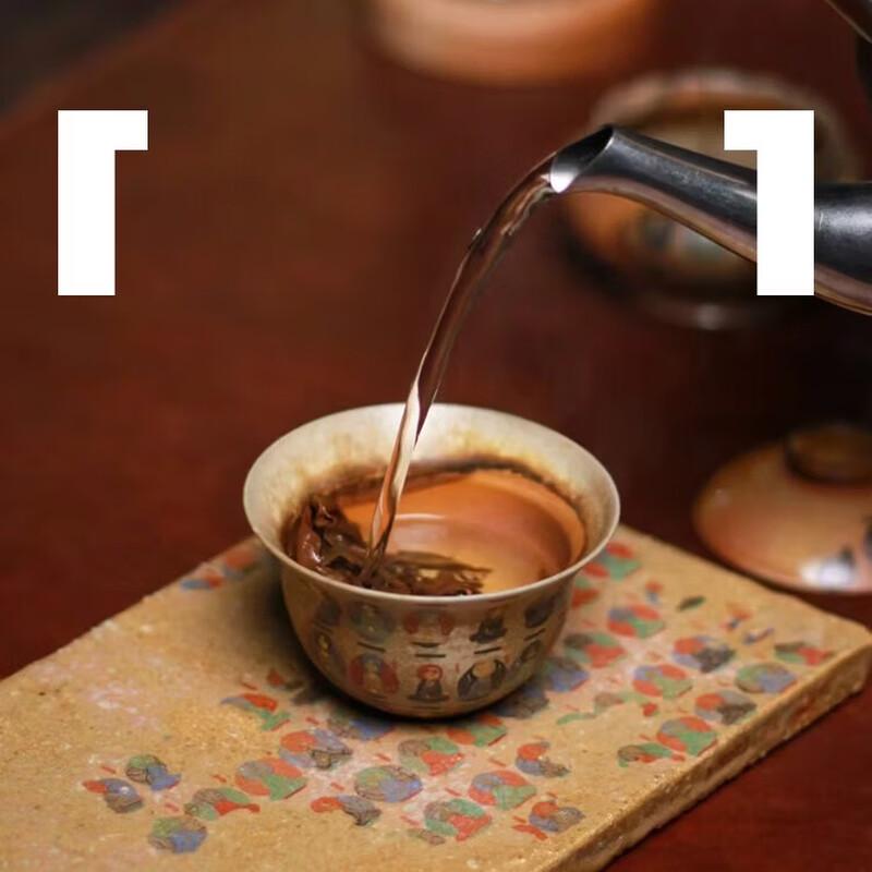 Jingdezhen Mogao Yao Hand-painted Thousand Buddhas Wood-fired Gaiwan