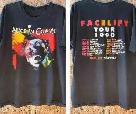 

Alice In Chains Facelift 1990 Tour T-Shirt1 M