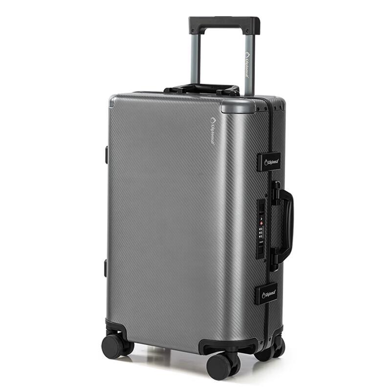 Diplomat 20-inch Aluminum Magnesium Alloy Business Travel Suitcase