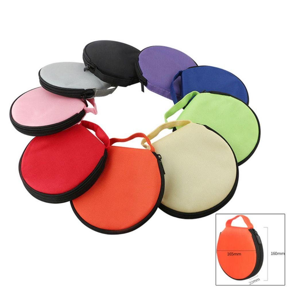 Portable 20 Capacity CD DVD Carrying Case Dustproof with Hand Strap Storage Bag Dual-use Oxford Cloth Car CD Bag Travel