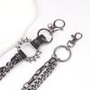 Punk Style Spiked Pants Chain For Edgy Fashion Metal Trousers Chain Accessory For Concerts Parties And Streetwear