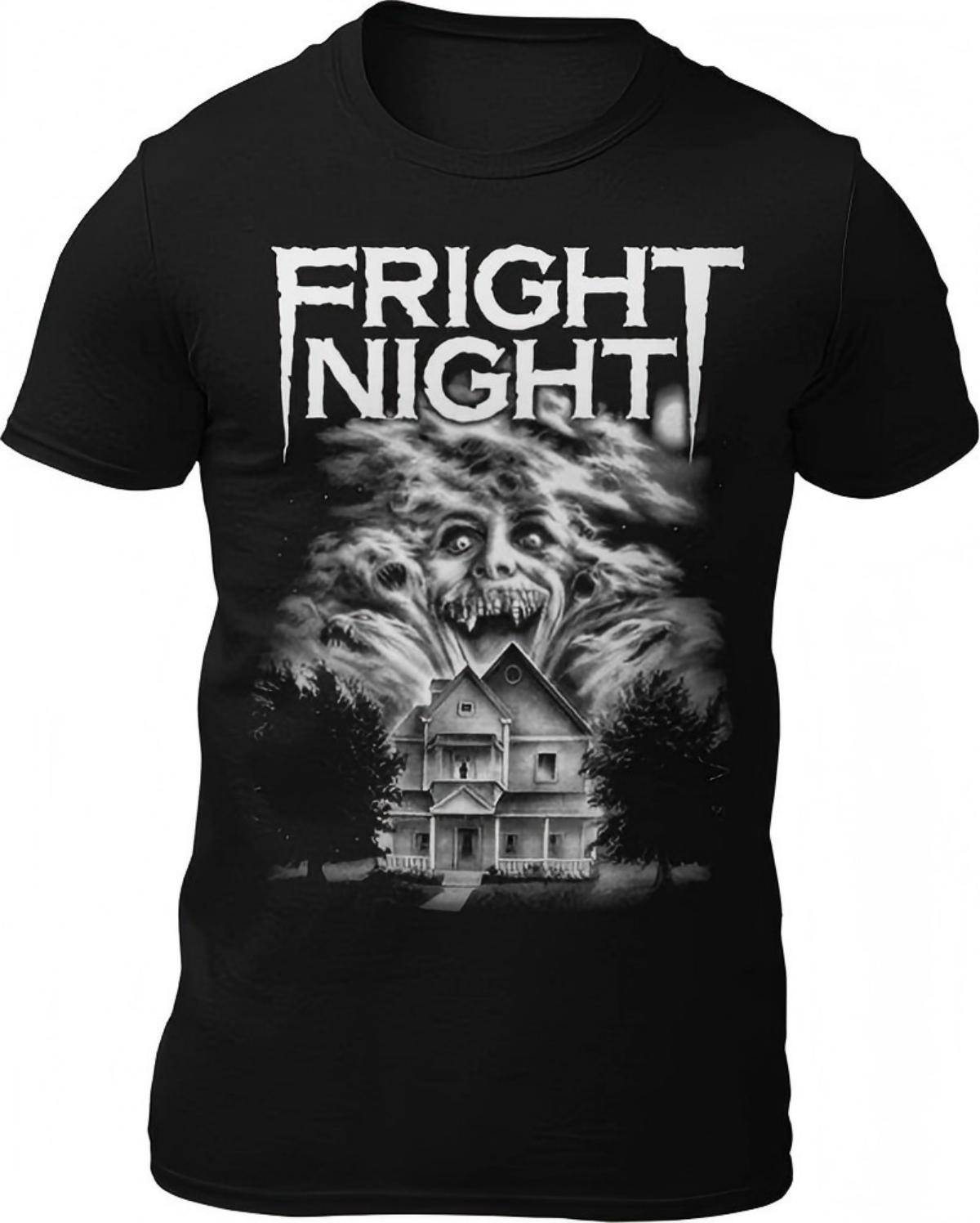 Fright Night Horror T-Shirt XL чёрный