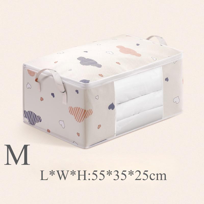 

Сумка для хранения одеял, складная, на молнии, водонепроницаемая и влагостойкая, ящик для хранения, бытовой визуальный органайзер для одежды большой емкости