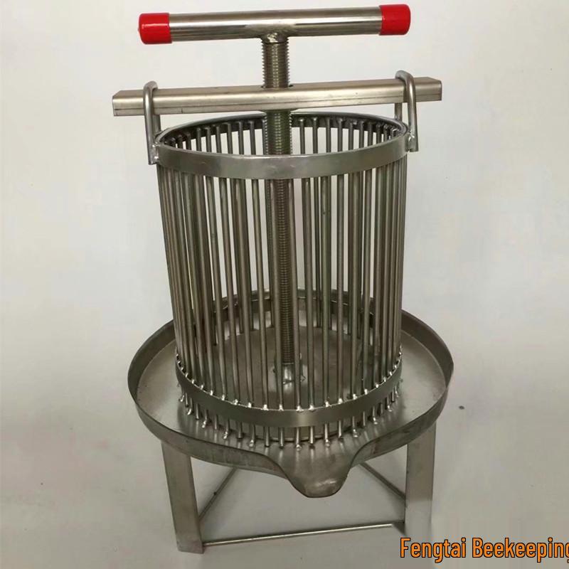 Stainless Steel Honey & Wax Press: Small Household Extractor and Juicer Tool