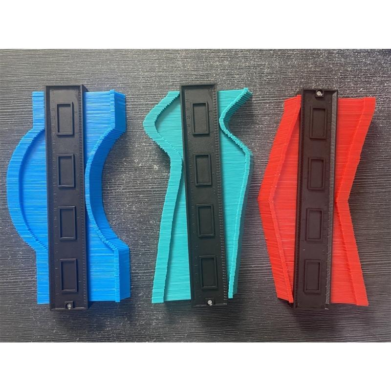 Irregular Shape Duplicator Gauge Woodworking Profile Tool Construction Ruler Scribe Tool Outline Measuring Ruler