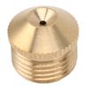 5PCS Gold Fogging Sprinkler Head Brass Garden Cooling System Nozzles  Garden Irrigation