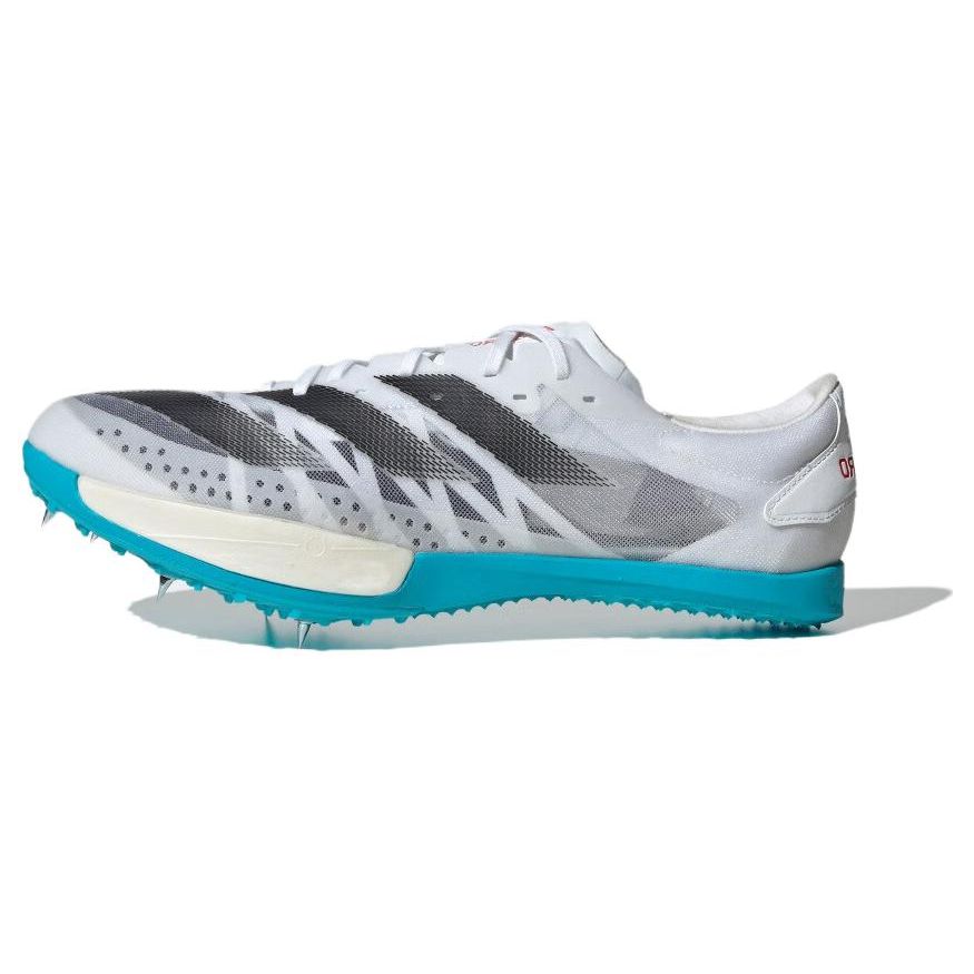 

Adidas Adizero Ambition Удобная ПУ ткань Синтетическая кожа Низкий верх Карбоновая пластина Спринтерские гоночные беговые кроссовки Унисекс Беговые кроссовки Серый Синий IE2768 46⅔