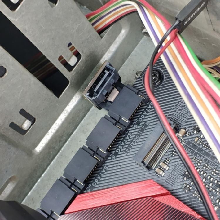 SATAs 7Pin Female to Male 90 Degree Angled Adapter for Desktop Motherboards SSDs HDD Installation