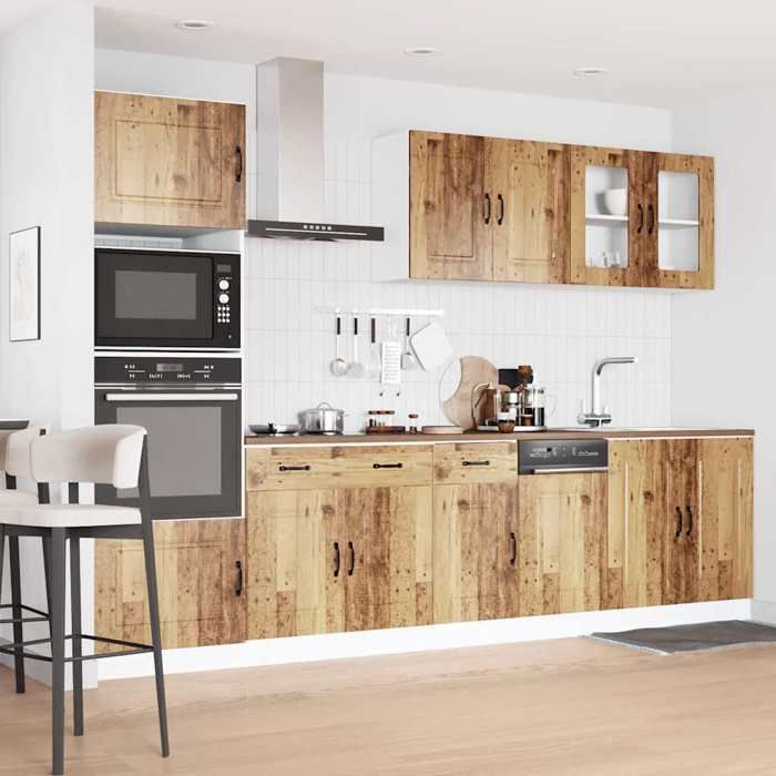 VidaXL 7-piece Kitchen Cabinet Set Kalmar Engineered Wood 3314739