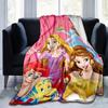 1pc Disney Princesses Throw Blanket, Soft & Cozy for Friends, Perfect Gift for Friends, Ideal for Bed, Couch, Car, Travel, Camping, Beach, Office Nap,