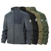 Veste Polaire Polaire Double Face, Veste Polaire Chaude, Veste Brodée Homme Printemps et Automne Hiver Couple