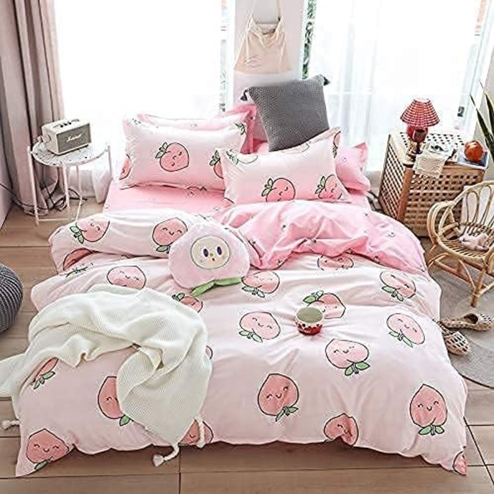 Cartoon Cow pattern Duvet Cover  bedding set,  boys, girls adult  microfiber duvet cover zipper duvet coverand 2 pillowca