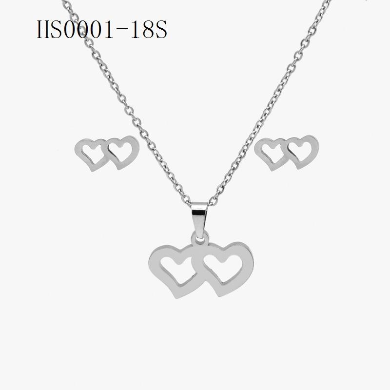 1 комплект элегантных женских подвесных ожерелий с подвесками и серьгами для пирсинга — фото 17