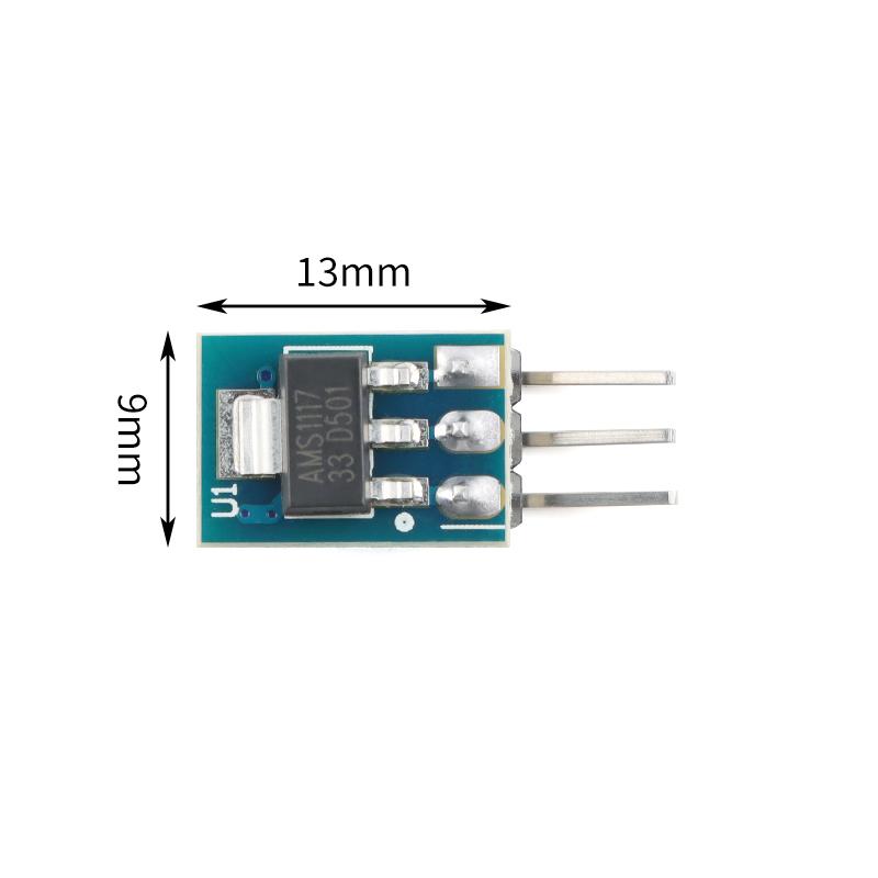 1/3/5Pcs AMS1117-3.3 Linear Regulator Board 800mA 3.3V LDO Power Supply Module DIY Electronic Component Accessory