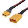 XT60 Buchse auf XT90 Stecker Kabel, 2ft bis 12ft Adapterkabel 12AWG Verlängerungskabel Verlängerkabel für Solarpanel