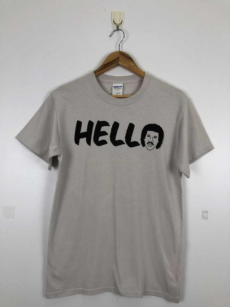 Collection Lionel Richie - Hello Shirt Unisex Concert S to 5XL SG616 Unisex T-Shirt XL