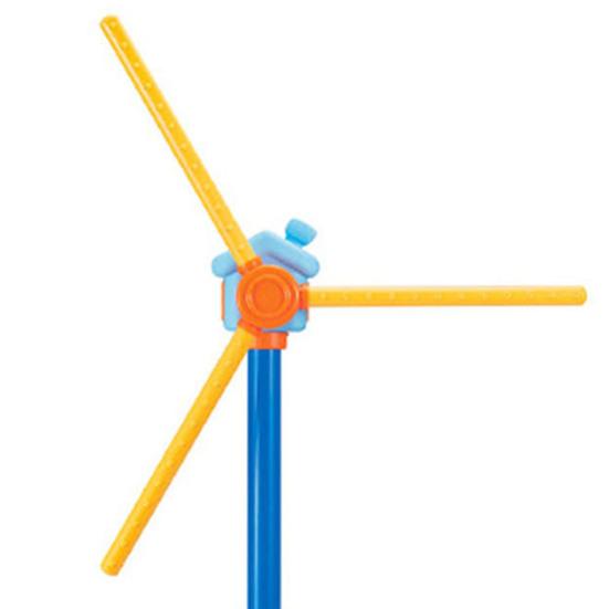 55" Windmill Water Sprinkler for Kids 360 Degree Spinning Splash Water Toy with 3 Blades Outdoor Backyard Summer Game for Boys Girls Dogs Garden