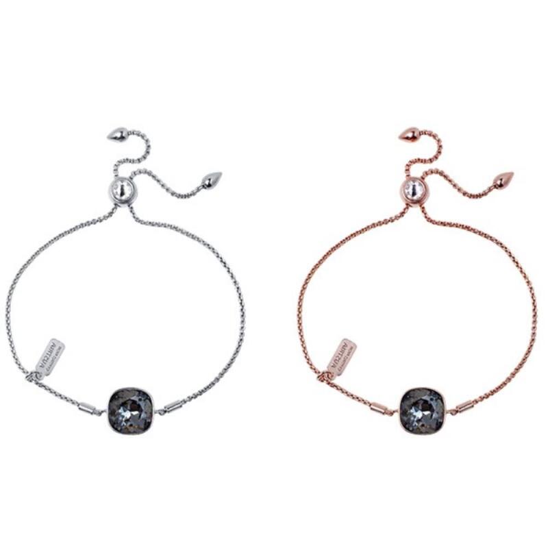 

Ikuri Bracelet Silver Knight Cushion Cut Women s 12mm Chain rose gold chain