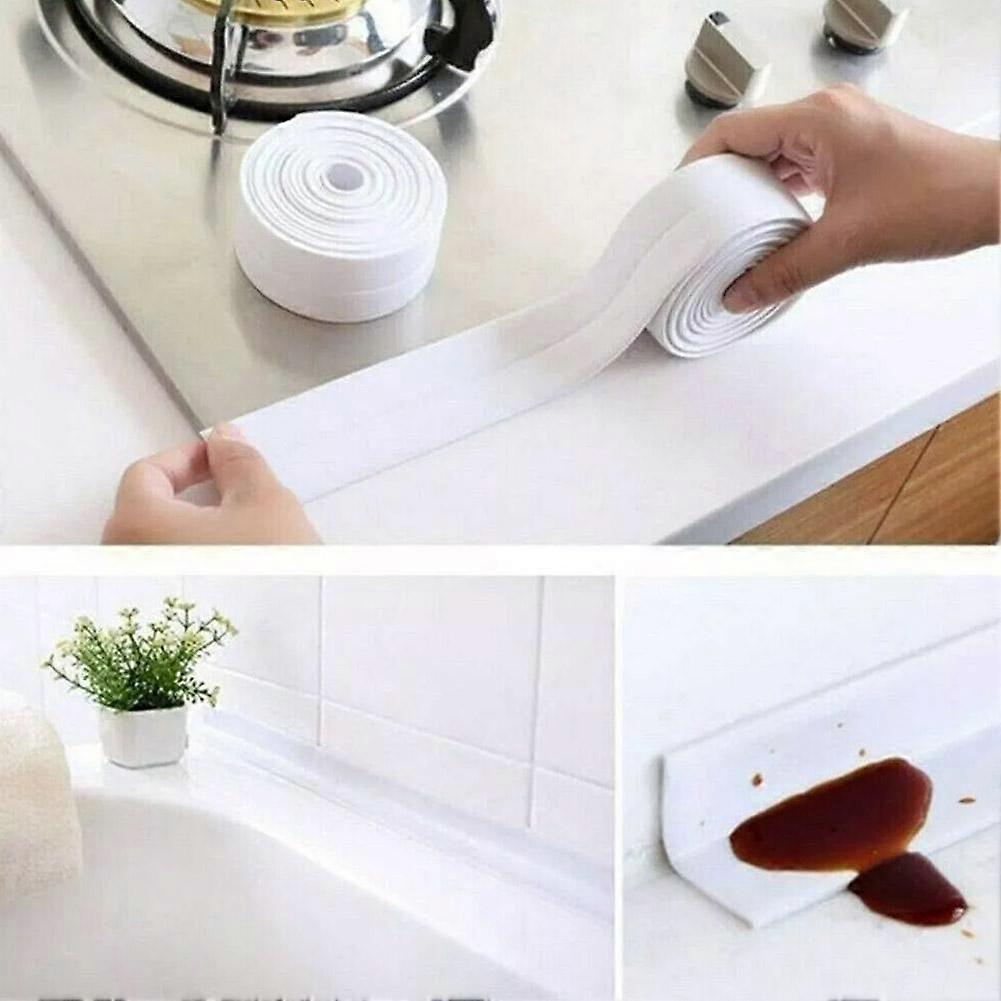 Anti-Mold Tape Waterproof Strip Kitchen Joint Seal Strip Bathroom Toilet Gap Corner Sticker